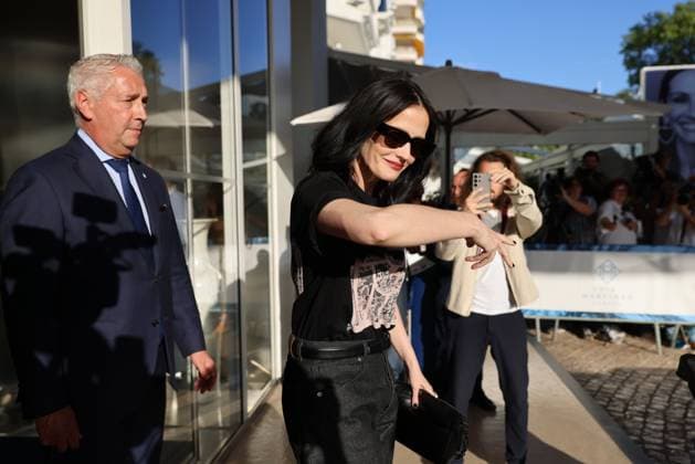 77e festival du film de Cannes PHOTOPQR NICE MATIN Sebastien Botella 13 05 2024 Arrivee du jury du 77e festival du film de Cannes devant lhotel Martinez de Cannes le lundi 13 mai 2024 EVA GREEN Cannes Film Festival director arrives for a dinner with members of the jury at the Grand Hyatt Cannes Hotel Martinez, on the eve of the opening ceremony of the 77th edition of the Cannes Film Festival in Cannes, southern France, on May 13, 2024 France  Copyright: xPHOTOPQR NICExMATIN MAXPPPxSebastienxBotellax 20240513NIM3179 20240513NIM3179