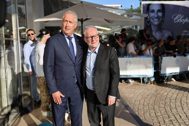 77th Cannes Film Festival PHOTOPQR NICE MATIN Sebastien Botella 13 05 2024 Arrival of the jury of the 77th Cannes Film Festival in front of the Äôhotel Martinez in Cannes on Monday, May 13, 2024 Thierry Fremaux France  Copyright: xPHOTOPQR NICExMATIN MAXPPPxSebastienxBotellax 20240513NIM3211 20240513NIM3211