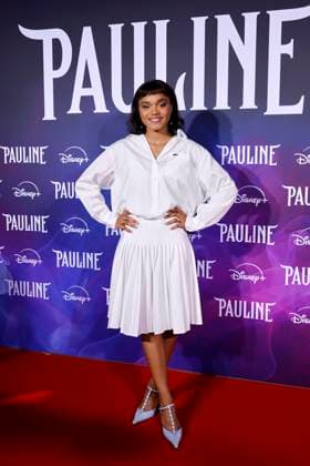 Actress Sira Anna Faal playing Pauline at the photocall for the premiere of Disneys coming of age mystery series Pauline at Residenz Kino Cologne, 13 05 2024 NRW Germany Copyright: xChristophxHardtx