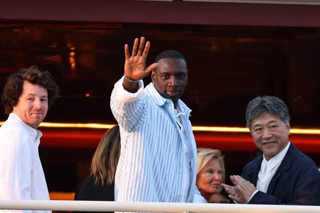 77th Cannes Film Festival PHOTOPQR LE PARISIEN Fred Dugit Cannes 13 05 2024 Cuture Cinéma Palais des festival à Cannes 06 , le 13 mai 2024 A la veille de louverture du jury du 77e festival de Cannes lacteur français Omar Sy Photo LP Fred Dugit the members of the Jury of the 77th Cannes Film Festival ooks on during a dinner at the Grand Hyatt Cannes Hotel Martinez, on the eve of the opening ceremony of the 77th edition of the Cannes Film Festival in Cannes, southern France, on May 13, 2024 Local Caption 77e festival de Cannes Cannes 06 France  Copyright: xPHOTOPQR LExPARISIEN MAXPPPxFredxDugitx 20240513LPA3283 20240513LPA3283