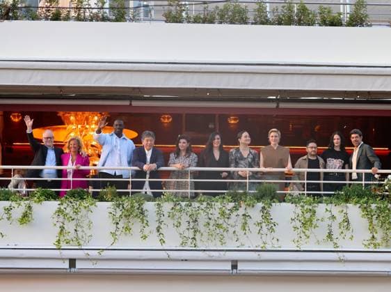77th Cannes Film Festival PHOTOPQR NICE MATIN Sebastien Botella 13 05 2024 Diner jury du 77e festival du film de Cannes devant lÄôhotel Martinez de Cannes le lundi 13 mai 2024 the members of the Jury of the 77th Cannes Film Festival ooks on during a dinner at the Grand Hyatt Cannes Hotel Martinez, on the eve of the opening ceremony of the 77th edition of the Cannes Film Festival in Cannes, southern France, on May 13, 2024 France  Copyright: xPHOTOPQR NICExMATIN MAXPPPxSebastienxBotellax 20240513NIM3296 20240513NIM3296