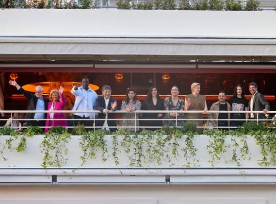 77th Cannes Film Festival PHOTOPQR NICE MATIN Sebastien Botella 13 05 2024 Diner jury du 77e festival du film de Cannes devant lÄôhotel Martinez de Cannes le lundi 13 mai 2024 the members of the Jury of the 77th Cannes Film Festival ooks on during a dinner at the Grand Hyatt Cannes Hotel Martinez, on the eve of the opening ceremony of the 77th edition of the Cannes Film Festival in Cannes, southern France, on May 13, 2024 France  Copyright: xPHOTOPQR NICExMATIN MAXPPPxSebastienxBotellax 20240513NIM3298 20240513NIM3298