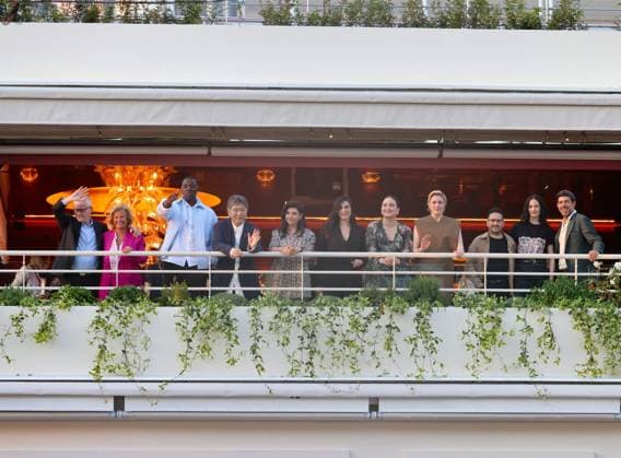 77th Cannes Film Festival PHOTOPQR NICE MATIN Sebastien Botella 13 05 2024 Diner jury du 77e festival du film de Cannes devant lÄôhotel Martinez de Cannes le lundi 13 mai 2024 the members of the Jury of the 77th Cannes Film Festival ooks on during a dinner at the Grand Hyatt Cannes Hotel Martinez, on the eve of the opening ceremony of the 77th edition of the Cannes Film Festival in Cannes, southern France, on May 13, 2024 France  Copyright: xPHOTOPQR NICExMATIN MAXPPPxSebastienxBotellax 20240513NIM3299 20240513NIM3299