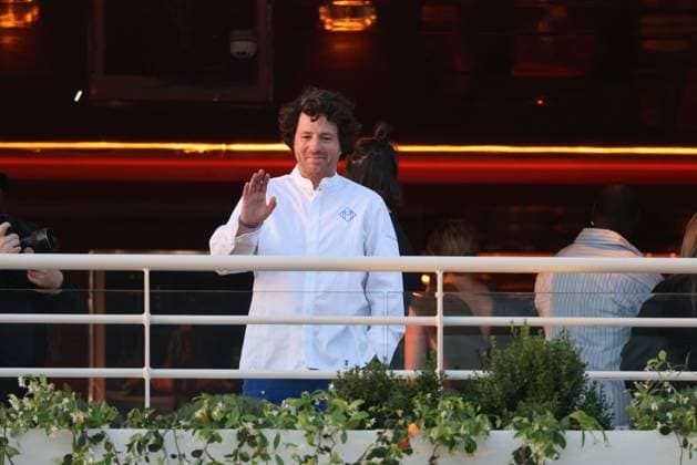 77th Cannes Film Festival PHOTOPQR NICE MATIN Sebastien Botella 13 05 2024 Diner jury du 77e festival du film de Cannes devant lÕhotel Martinez de Cannes le lundi 13 mai 2024 Jean invert the members of the Jury of the 77th Cannes Film Festival ooks on during a dinner at the Grand Hyatt Cannes Hotel Martinez, on the eve of the opening ceremony of the 77th edition of the Cannes Film Festival in Cannes, southern France, on May 13, 2024 France  Copyright: xPHOTOPQR NICExMATIN MAXPPPxSebastienxBotellax 20240513NIM3311 20240513NIM3311