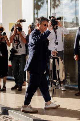 Arrivals Cannes Hirokazu Koreeda Jury arriving at the Hotel Martinez as part of the 77 Festival de Cannes on 13 05 2024 Copyright: xEventpressxKochanx