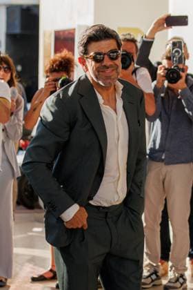 Arrivals Cannes Pierfrancesco Favino Jury arriving at the Hotel Martinez as part of the 77 Festival de Cannes on 13 05 2024 Copyright: xEventpressxKochanx