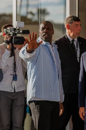 Arrivals Cannes Omar Sy Jury arriving at the Hotel Martinez as part of the 77 Festival de Cannes on 13 05 2024 Copyright: xEventpressxKochanx