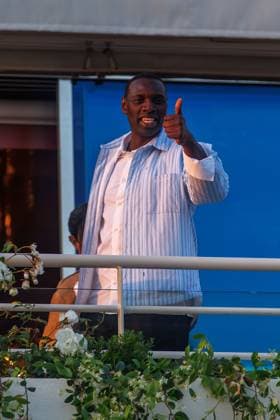 Arrivals Cannes Omar Sy Jury arriving at the Hotel Martinez as part of the 77 Festival de Cannes on 13 05 2024 Copyright: xEventpressxKochanx