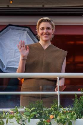 Arrivals Cannes Greta Gerwig Jury arriving at the Hotel Martinez as part of the 77 Festival de Cannes on 13 05 2024 Copyright: xEventpressxKochanx