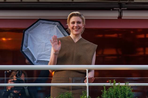 Arrivals Cannes Greta Gerwig Jury arriving at the Hotel Martinez as part of the 77 Festival de Cannes on 13 05 2024 Copyright: xEventpressxKochanx