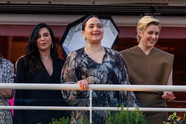 Arrivals Cannes Nadine Labaki, Lily Gladstone and Greta Gerwig Jury Arrival at the Hotel Martinez as part of the 77 Festival de Cannes on 13 05 2024 Copyright: xEventpressxKochanx