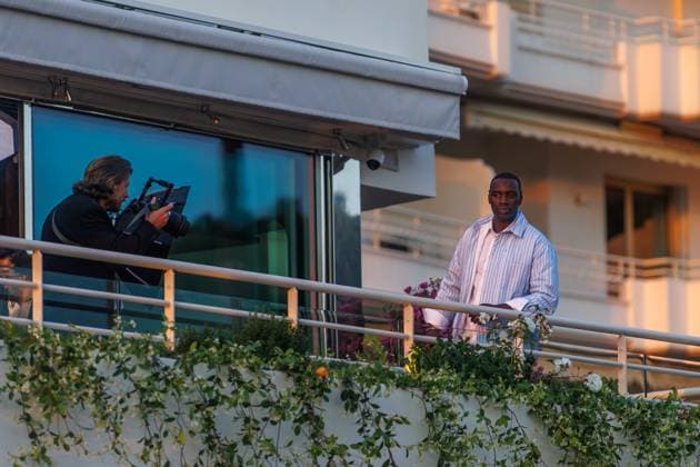 Arrivals Cannes Omar Sy Jury arriving at the Hotel Martinez as part of the 77 Festival de Cannes on 13 05 2024 Copyright: xEventpressxKochanx