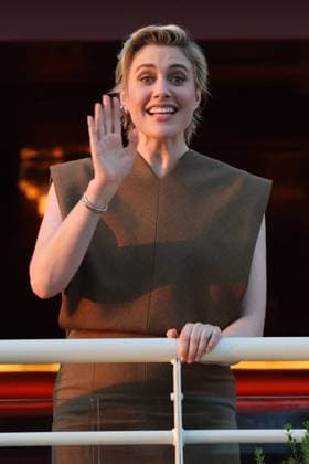 Cannes - Jury Dinner Ahead Of The Festival Opening President of the Jury Greta Gerwig attends a dinner ahead of the 77th Cannes Film Festival on May 13, 2024 in Cannes, France. Photo by Shootpix ABACAPRESS.COM Cannes France  Copyright: xShootpix ABACAx