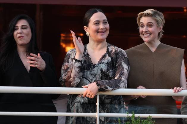 Cannes - Jury Dinner Ahead Of The Festival Opening Ebru Ceylan, Nadine Labaki, Lily Gladstone, Greta Gerwig attend a dinner ahead of the 77th Cannes Film Festival on May 13, 2024 in Cannes, France. Photo by Shootpix ABACAPRESS.COM Cannes France  Copyright: xShootpix ABACAx