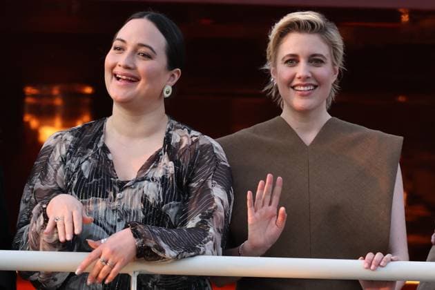Cannes - Jury Dinner Ahead Of The Festival Opening Ebru Ceylan, Nadine Labaki, Lily Gladstone, Greta Gerwig attend a dinner ahead of the 77th Cannes Film Festival on May 13, 2024 in Cannes, France. Photo by Shootpix ABACAPRESS.COM Cannes France  Copyright: xShootpix ABACAx