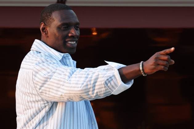 Cannes - Jury Dinner Ahead Of The Festival Opening Omar Sy attend a dinner ahead of the 77th Cannes Film Festival on May 13, 2024 in Cannes, France. Photo by Shootpix ABACAPRESS.COM Cannes France  Copyright: xShootpix ABACAx