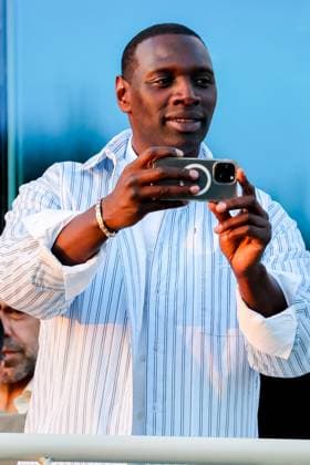 Cannes - Jury Dinner Ahead Of The Festival Opening Omar Sy attend a dinner ahead of the 77th Cannes Film Festival on May 13, 2024 in Cannes, France. Photo by Shootpix ABACAPRESS.COM Cannes France  Copyright: xShootpix ABACAx
