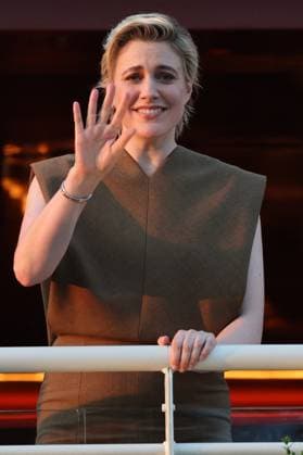 Cannes - Jury Dinner Ahead Of The Festival Opening President of the Jury Greta Gerwig attends a dinner ahead of the 77th Cannes Film Festival on May 13, 2024 in Cannes, France. Photo by Shootpix ABACAPRESS.COM Cannes France  Copyright: xShootpix ABACAx