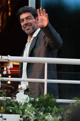 Cannes - Jury Dinner Ahead Of The Festival Opening Member of the Jury Pierfrancesco Favino attends a dinner ahead of the 77th Cannes Film Festival on May 13, 2024 in Cannes, France Photo by Shootpix ABACAPRESS.COM Cannes France  Copyright: xShootpix ABACAx