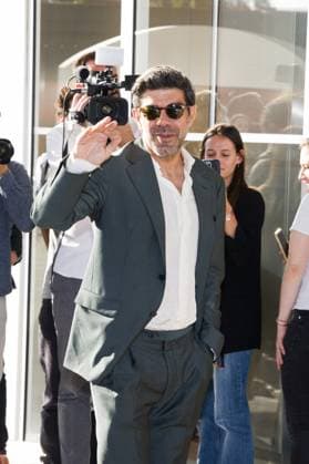 Cannes - Jury Dinner Ahead Of The Festival Opening Pierfrancesco Favino attends a dinner ahead of the 77th Cannes Film Festival on May 13, 2024 in Cannes, France Photo by Shootpix ABACAPRESS.COM Cannes France  Copyright: xShootpix ABACAx