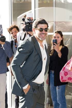Cannes - Jury Dinner Ahead Of The Festival Opening Pierfrancesco Favino attends a dinner ahead of the 77th Cannes Film Festival on May 13, 2024 in Cannes, France Photo by Shootpix ABACAPRESS.COM Cannes France  Copyright: xShootpix ABACAx
