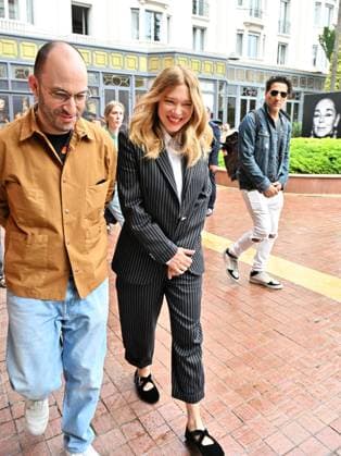 Cannes, 77th Cannes Film Festival 2024 - arrivals at the hotel Cannes, 77th Cannes Film Festival 2024 - arrivals at the hotel. In the photo LÃ a Seydoux Cannes France  Copyright: xIPA ABACAx
