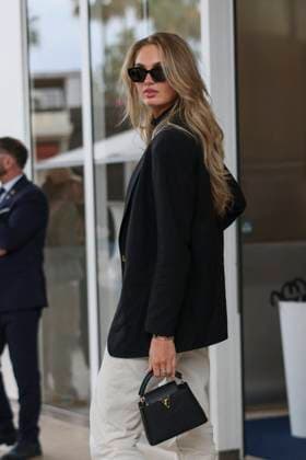 Cannes - Romee Strijd At The Martinez Romee Strijd spotted at Martinez Hotel during 77th Cannes Film Festival. Cannes, France on May 14, 2024. Photo by Marco Piovanotto ABACAPRESS.COM Cannes France  Copyright: xPiovanottoxMarco ABACAx