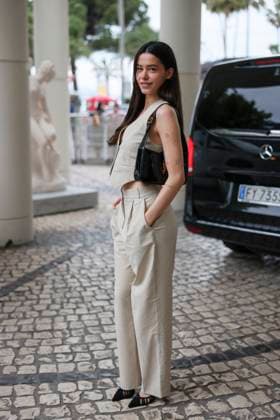 Cannes - Lea Lui At The Martinez Lea Lui spotted at Martinez Hotel during 77th Cannes Film Festival. Cannes, France on May 14, 2024. Photo by Marco Piovanotto ABACAPRESS.COM Cannes France  Copyright: xPiovanottoxMarco ABACAx