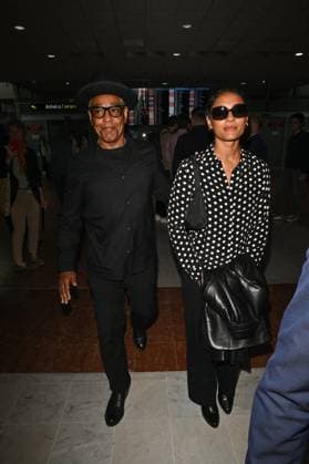 Cannes 2024 Celebrities At Nice Airport Giancarlo Esposito arriving at Nice airport ahead 77th Cannes Film Festival in Nice, France on May 14, 2024. Photo by Julien Reynaud APS-Medias ABACAPRESS.COM Nice France  Copyright: xReynaudxJulien APS-Medias ABACAx