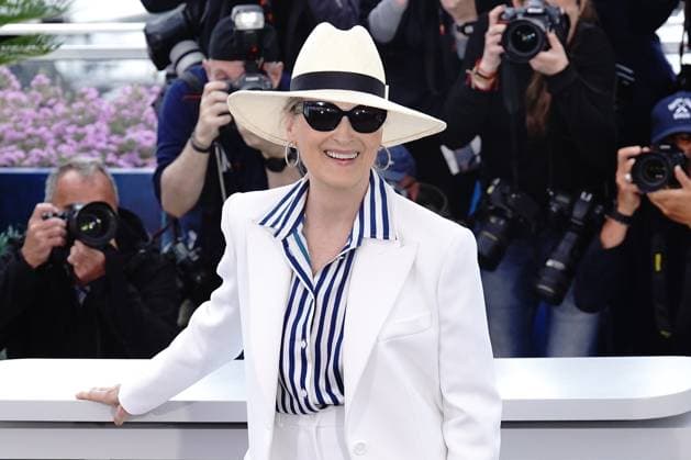 Meryl Streep Palme dor dhonneur CINEMA 77eme Festival de Cannes Photocall of Meryl Streep Palme dor dhonneur 14 05 2024 NorbertScanella Panoramic 