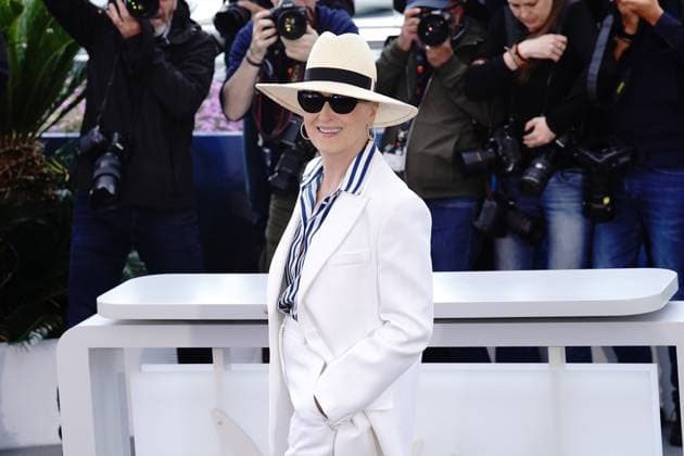 Meryl Streep Palme dor dhonneur CINEMA 77eme Festival de Cannes Photocall of Meryl Streep Palme dor dhonneur 14 05 2024 NorbertScanella Panoramic 