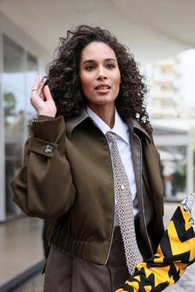 Cannes - Cindy Bruna At The Martinez Cindy Bruna is spotted at Martinez Hotel before opening ceremony during 77th Cannes Film Festival. France, Cannes on may 14th, 2024. Photo by Marco Piovanotto ABACAPRESS.COM Cannes France  Copyright: xPiovanottoxMarco ABACAx
