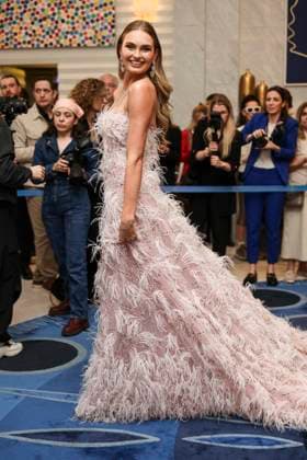 Cannes - Romee Strijd At The Martinez Romee Strijd is spotted at Martinez Hotel before opening ceremony during 77th Cannes Film Festival. France, Cannes on may 14th, 2024. Photo by Marco Piovanotto ABACAPRESS.COM Cannes France  Copyright: xPiovanottoxMarco ABACAx