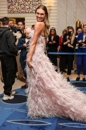 Cannes - Romee Strijd At The Martinez Romee Strijd is spotted at Martinez Hotel before opening ceremony during 77th Cannes Film Festival. France, Cannes on may 14th, 2024. Photo by Marco Piovanotto ABACAPRESS.COM Cannes France  Copyright: xPiovanottoxMarco ABACAx