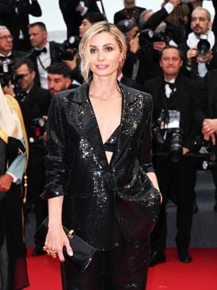 Cannes, 77th Cannes Film Festival 2024 - opening red carpet and the film Le Deuxieme Acte. In the photo Anna Ferzetti  Copyright: xSimonexComix xipa-agency.netx xPoolxPhotoxEventsx03x IPA_Agency_IPA46057003