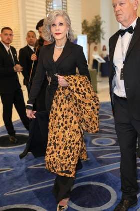 Cannes - Jane Fonda At The Martinez Jane Fonda is spotted at Martinez Hotel before opening ceremony during 77th Cannes Film Festival. France, Cannes on may 14th, 2024. Photo by Marco Piovanotto ABACAPRESS.COM Cannes France  Copyright: xPiovanottoxMarco ABACAx