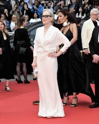 Cannes, 77th Cannes Film Festival 2024, Red carpet film The Second Act and Opening ceremony In the photo: Meryl Streep  Copyright: xAlbertoxTerenghix xipa-agency.nex xPoolxPhotoxEventsx03x IPA_Agency_IPA46058567