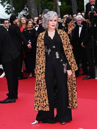 Entertainment Bilder des Tages Cannes, 77th Cannes Film Festival 2024 - opening red carpet and the film Le Deuxieme Acte. In the photo JANE FONDA  Copyright: xSimonexComix xipa-agency.netx xPoolxPhotoxEventsx03x IPA_Agency_IPA46059506