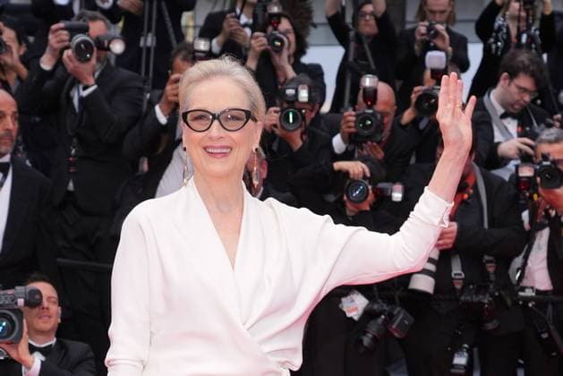 Meryl Streep at the Opening Opening of the 77 Cannes Film Festival with the theatrical premiere of the film The Second Act on 14 05 2024 in Cannes Cannes Film Festival 2024 Opening The Second Act Premiere