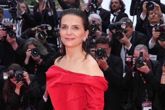 Juliette Binoche at the Opening Opening of the 77 Cannes Film Festival with the premiere of the film The Second Act on 14 05 2024 in Cannes Cannes Film Festival 2024 Opening The Second Act Premiere