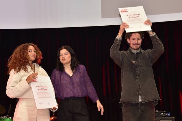 36 Fred Jay Prize from GEMA in Berlin Joy Denalane, Jasmin Tabatabai, Max Herre, award ceremony at the bcc Berlin for the 36 Fred Jay Prize 2024 as part of the GEMA Members Festival in Berlin 14 05 2024 Photopress Mueller