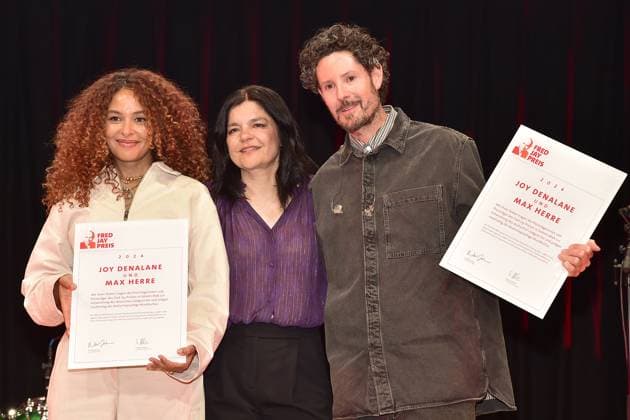 36 Fred Jay Prize from GEMA in Berlin Joy Denalane, Jasmin Tabatabai, Max Herre, award ceremony at the bcc Berlin for the 36 Fred Jay Prize 2024 as part of the GEMA Members Festival in Berlin 14 05 2024 Photopress Mueller