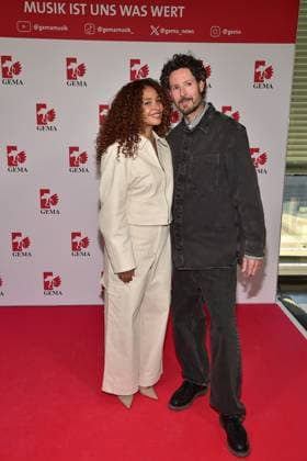 36 Fred Jay Prize of GEMA in Berlin Joy Denalane, Max Herre, arrival, red carpet at the bcc Berlin of the 36 Fred Jay Prize 2024 as part of the GEMA Members Festival in Berlin 14 05 2024 Photopress Mueller