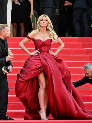 Cannes, 77th Cannes Film Festival 2024, Opening ceremony and Red carpet of the film Le deuxieme acte In the photo: Heidi Klum  Copyright: xManuelexMangiarottix xipa-agencyx xPoolxPhotoxEventsx03x IPA_Agency_IPA46062224