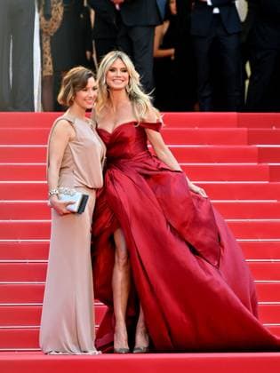 Cannes, 77th Cannes Film Festival 2024, Opening ceremony and Red carpet of the film Le deuxieme acte In the photo: Heidi Klum  Copyright: xManuelexMangiarottix xipa-agencyx xPoolxPhotoxEventsx03x IPA_Agency_IPA46062248