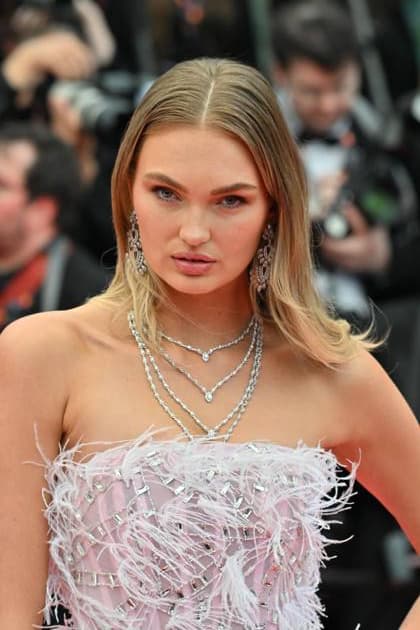 Cannes, 77th Cannes Film Festival 2024, Red Carpet Opening Ceremony and the film Le Deuxieme Acte In the photo: Romee Strijd  Copyright: xManuelexMangiarottix xipa-agencyx xPoolxPhotoxEventsx03x IPA_Agency_IPA46062304