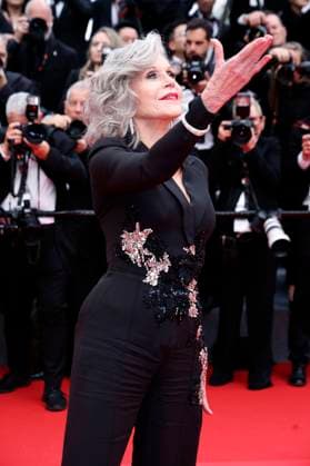Jane Fonda at the Opening Ceremony with the premiere of the feature film Le deuxieme acte The Second Act at the Festival de Cannes 2024 77 Cannes International Film Festival at the Palais des Festivals Cannes, 14 05 2024 Foto:xD.xBedrosianx xFuturexImagex opening_4622