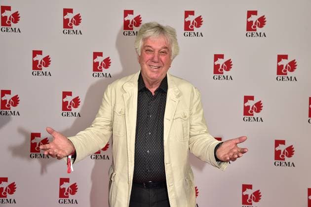 36 Fred Jay Prize of GEMA in Berlin Rolf Zuckowski arrival, red carpet at the bcc Berlin of the 36 Fred Jay Prize 2024 as part of the GEMA Members Festival in Berlin 14 05 2024 Photopress Mueller