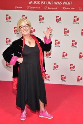 36 Fred Jay Prize of GEMA in Berlin Monika Ehrhardt Lakomy, arrival, red carpet at the bcc Berlin of the 36 Fred Jay Prize 2024 as part of the GEMA Members Festival in Berlin 14 05 2024 Photopress Mueller