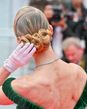 Cannes, 77th Cannes Film Festival 2024, Red Carpet Opening Ceremony and the film Le Deuxieme Acte In the photo: Tatiana Korsakova  Copyright: xManuelexMangiarottix xipa-agencyx xPoolxPhotoxEventsx03x IPA_Agency_IPA46064480